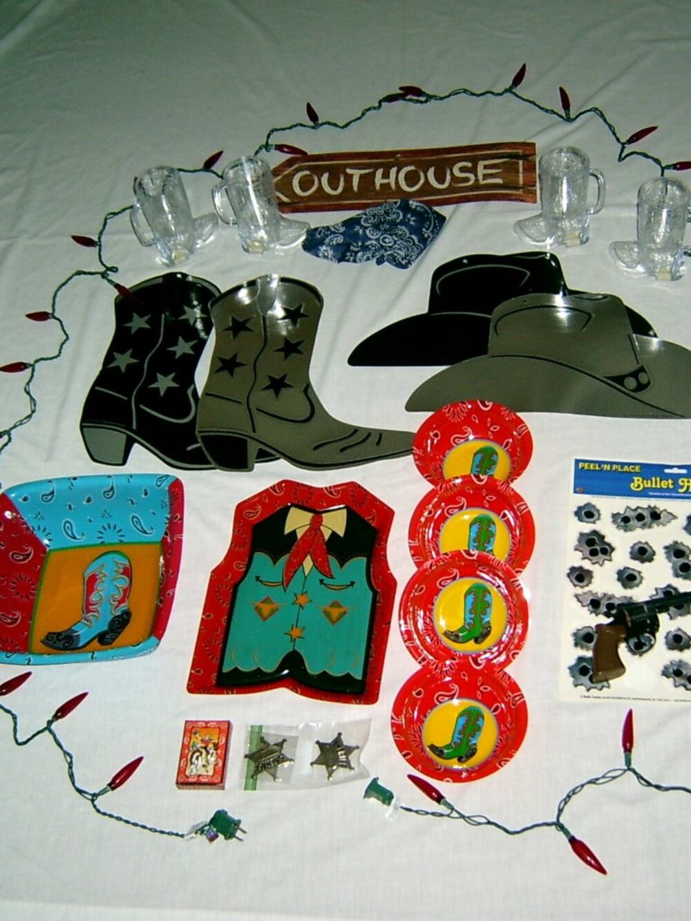 Cowboy Western Party Decorations for Small Kids Party